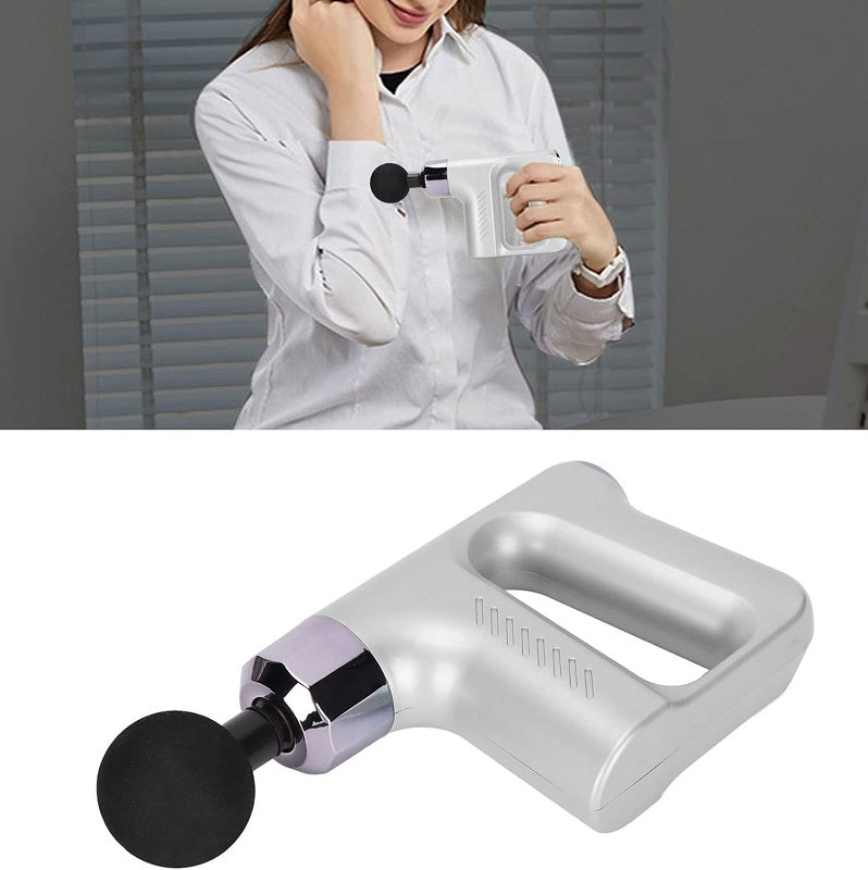 4-In-1 Rechargeable Adjustable 5 Speed Electric Massage Gun