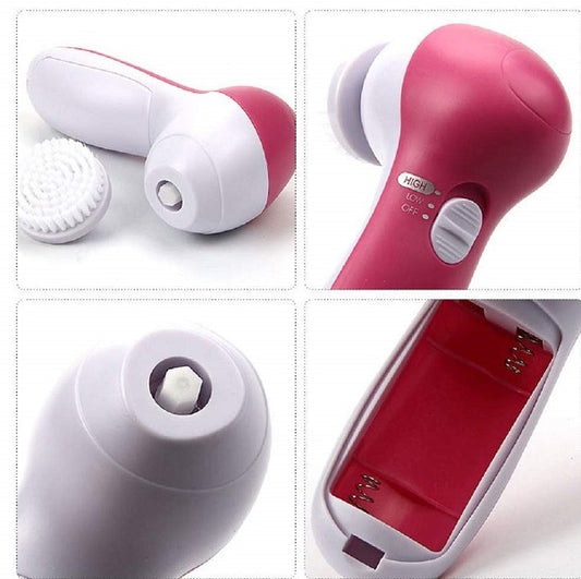 6-In-1 Electronic Facial Residue Cleaner
