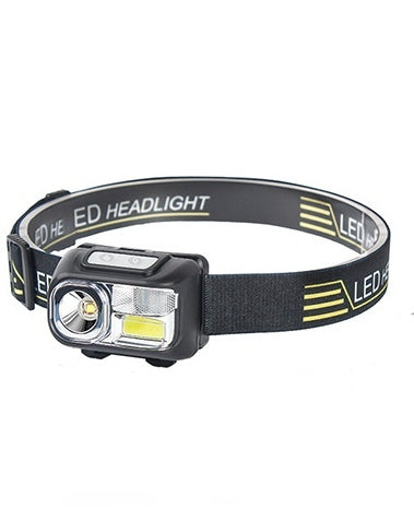 Rechargeable Headlamp With Wave Sensing