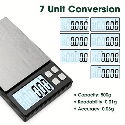 200g/0.01g Portable Jewelry Scale