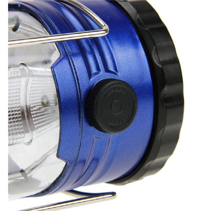Battery Operated Camping Light With Built-In Compass And Hook