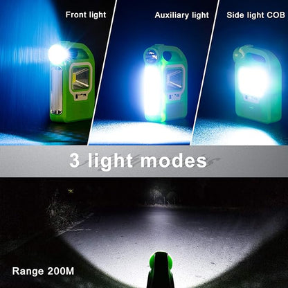 Green Petrol Can Design Solar Powered Emergency COB + LED Light