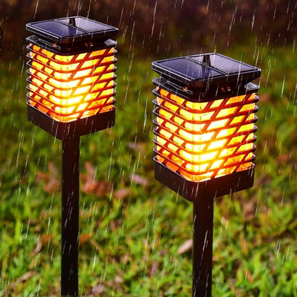 Solar Powered Garden And Wall Light