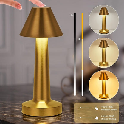 Rechargeable White LED Table Lamp