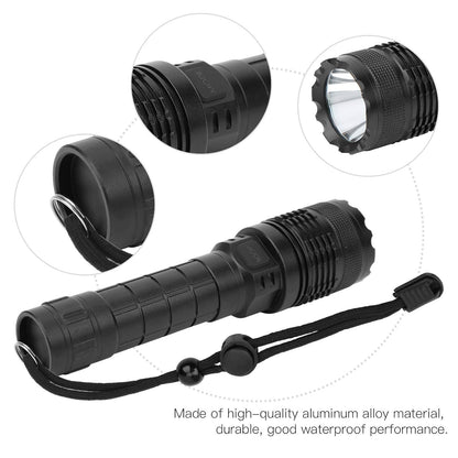 30W Telescopic Focusing LED Flashlight