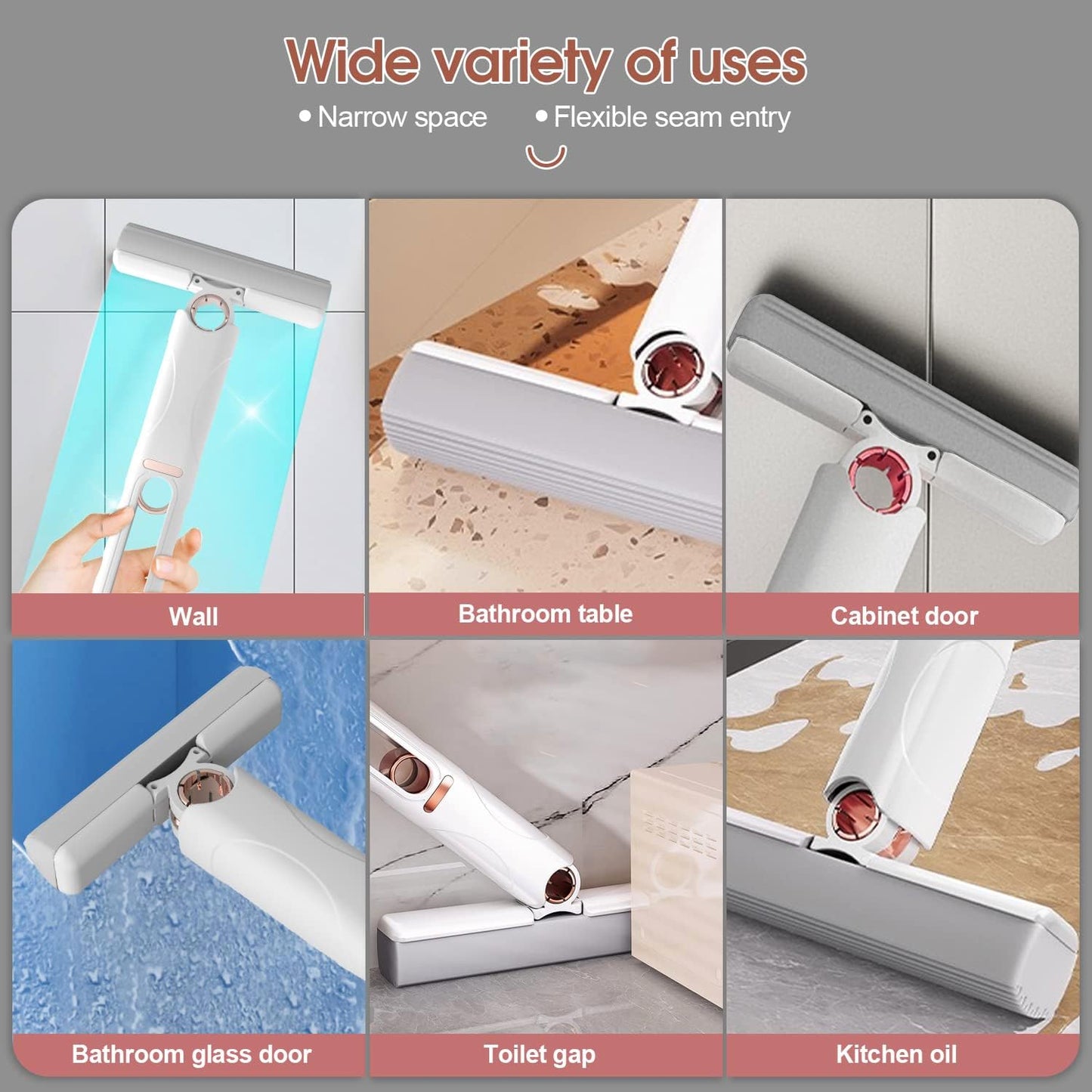 Multipurpose Squeeze Mini Mop Window Floor Table Cleaner