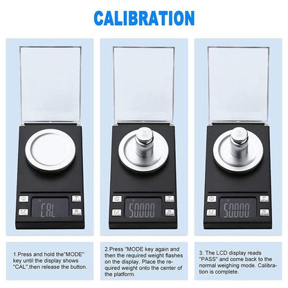 AB-C05 Mini Portable 100g/0.01g Jewelry Scale LCD Display