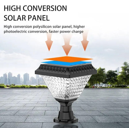 Solar Powered Garden Light RGB ,White & Warm White With Remote Control