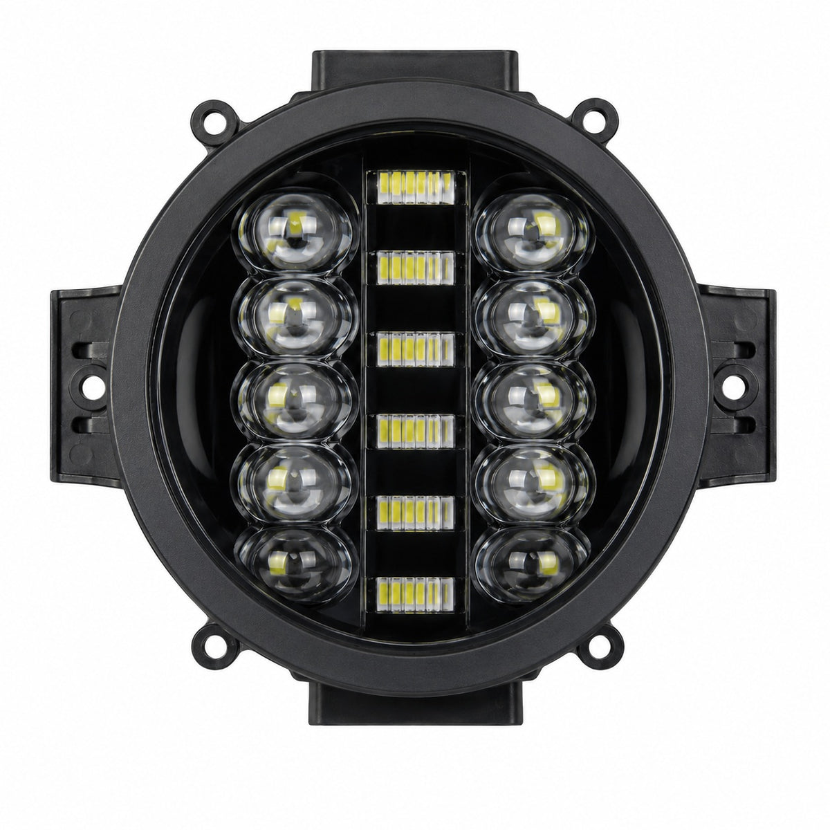 75W 7-Inch Round LED Sport Light – High-Brightness Automotive Auxiliary Light with Durable Housing for Off-Road, 4x4, SUV, Bakkie & Outdoor Vehicle Use
