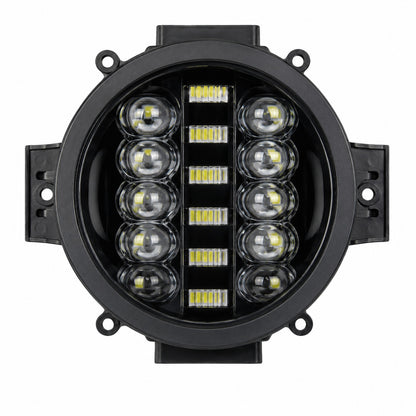 75W 7-Inch Round LED Sport Light – High-Brightness Automotive Auxiliary Light with Durable Housing for Off-Road, 4x4, SUV, Bakkie & Outdoor Vehicle Use