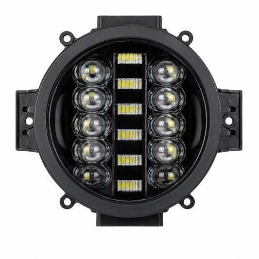 75W 7-Inch Round LED Sport Light – High-Brightness Automotive Auxiliary Light with Durable Housing for Off-Road, 4x4, SUV, Bakkie & Outdoor Vehicle Use