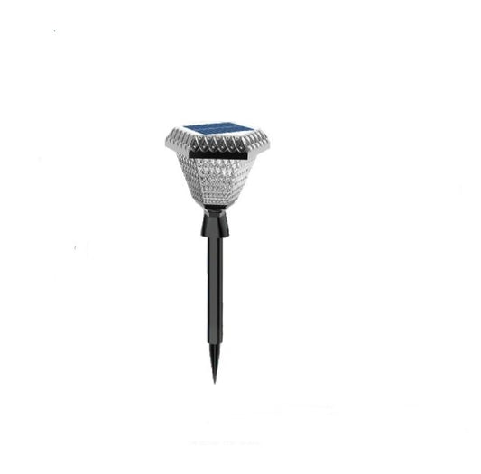Solar Powered Garden Light RGB + White & Warm White With Remote Control