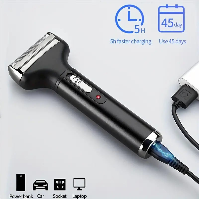 Rechargeable 4-In-1 Men’s Shaving Grooming Kit