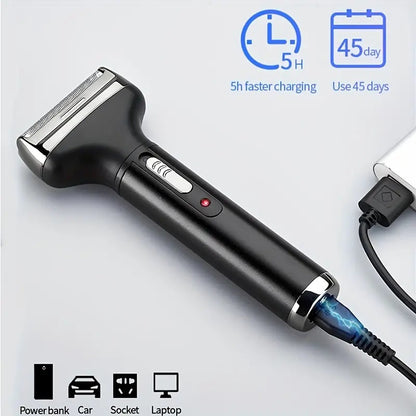 Rechargeable 4-In-1 Men’s Shaving Grooming Kit