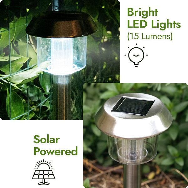 30W Solar Powered Garden Light White And RGB