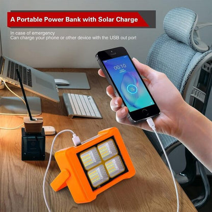USB Rechargeable Solar Powered Work Light