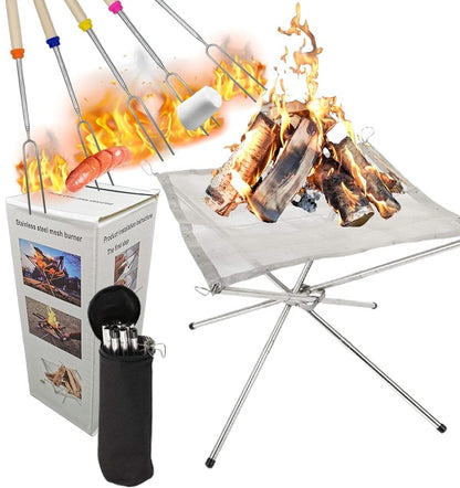 Stainless Steel Mesh Burner Bonfire Steeple
