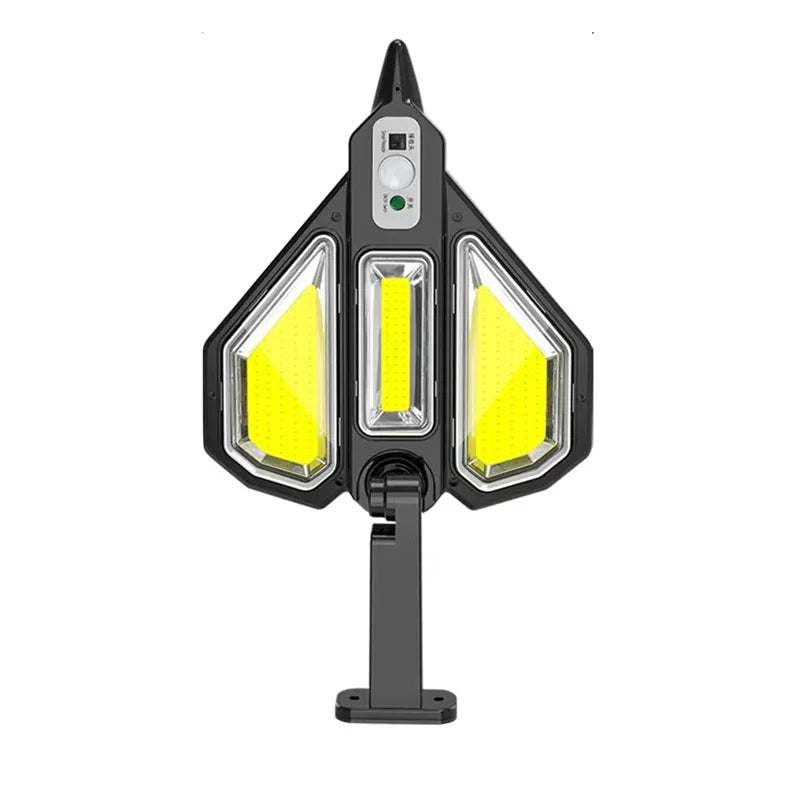 30W Solar Powered 2400mah Battery COB Street Light