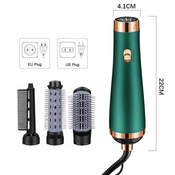 3 Modes Hair Dryer, Volumizer & Hot Air Brush
