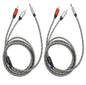 TRS 3.5mm To 2 RCA Audio Cable(2 Pack)