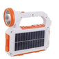 Handheld Solar LED Rechargeable Flashlight