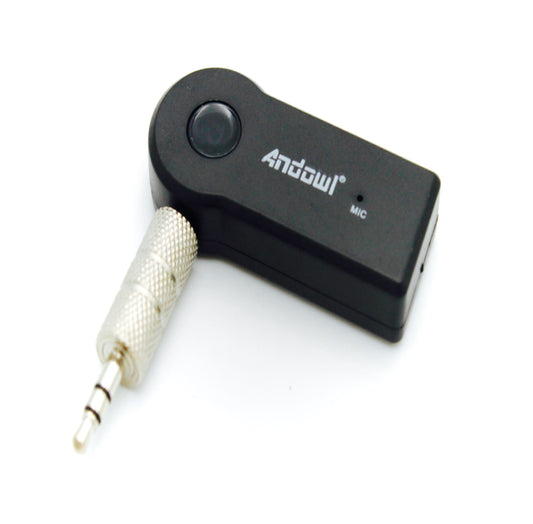 Hands free bluetooth Car Music Aux Audio Receiver - Andowl