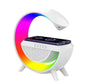 Wireless Charger Multifunction Rainbow LED Light Bluetooth Speaker