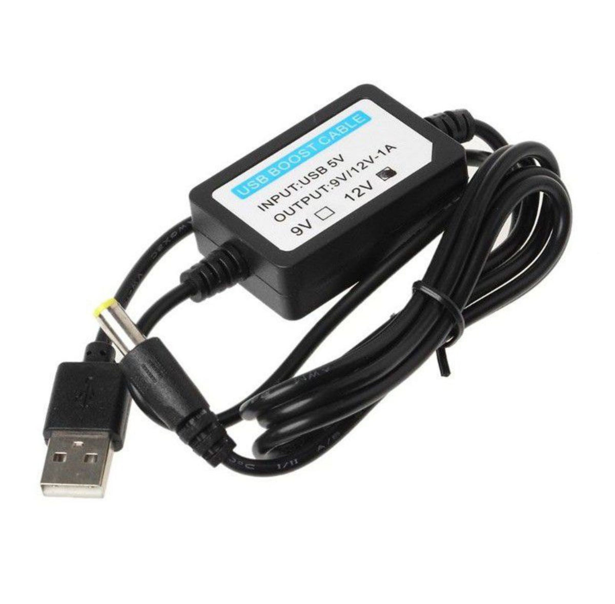 DC-DC Converter Cable USB 5V to 12V DC Jack