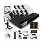 Complete 8 Channel CCTV D.I.Y Kit with 900TVL HD Day, Night Indoor & Outdoor Cameras - Includes 500GB HDD