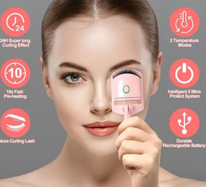 USB Rechargeable Eyelash Curler