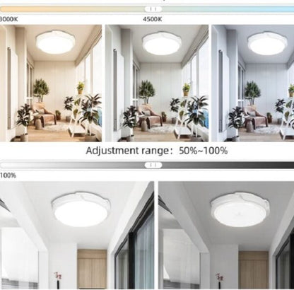 200W Solar Powered LED Ceiling Light With Remote Control