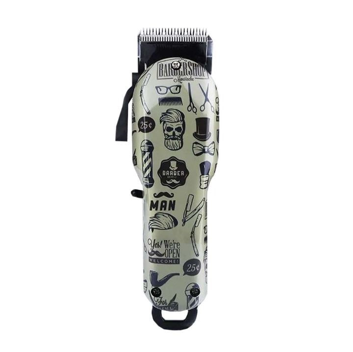 10W Rechargeable Retro Graffiti Hair Trimmer