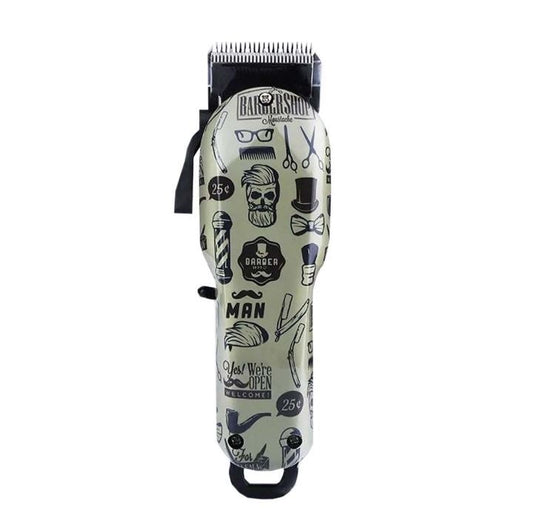 10W Rechargeable Retro Graffiti Hair Trimmer