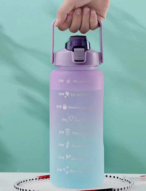 8 Set Of 3 Motivational Water Bottle