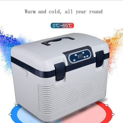 18L Car Fridge, Outdoor Travel Portable Car Cool and Warm Electric