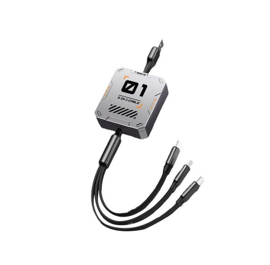 1.5m 3 in 1 Multi USB Phone Fast Charging Q-SJ100