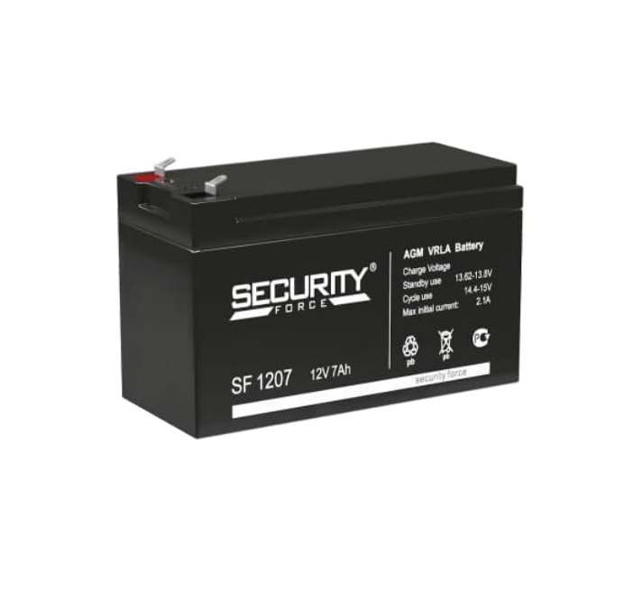 BATTERY - 7A/H RECHARGEABLE 12V