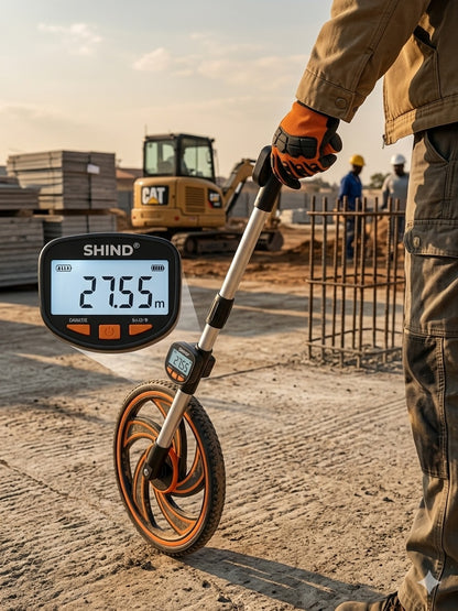 SHIND 160mm Digital Display Measuring Wheel