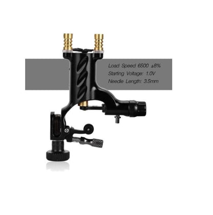 Professional Dragonfly Rotary Motor Tattoo Machine Gun Liner Shader (Black)