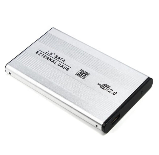 Andowl 2.5" HDD Enclosure (Sata) - Silver