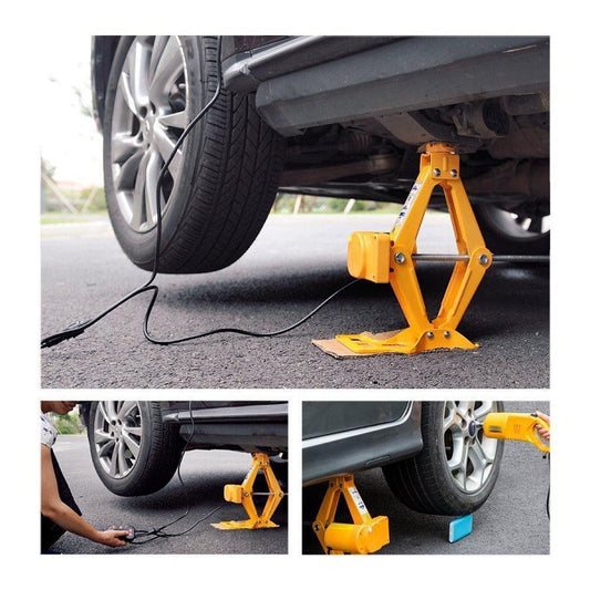 Emergency 4in1 Electric Jack, Pump,Wrench,Triangle