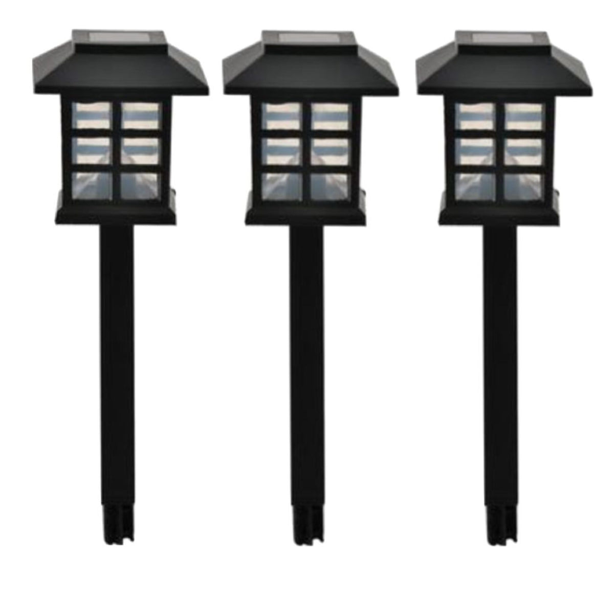 Garden Solar Lantern Set of 3