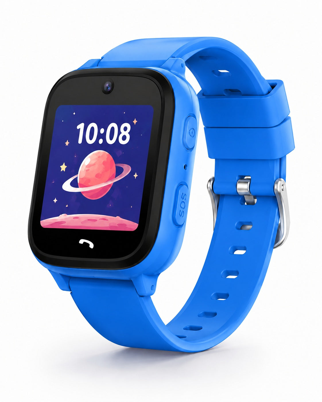 Kids Smart Watch with SIM Card Support, GPS Child Location Tracking, Calling, Camera, SOS, Games & Touch Screen – Children’s Safety Smartwatch for Boys
