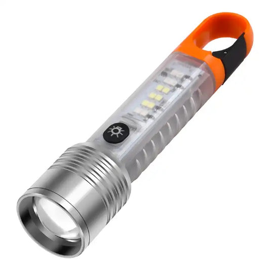 Rechargeable UV + LED Flash Light 1200mah Battery