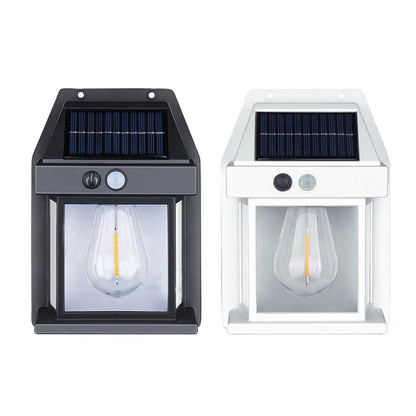Waterproof Outdoor Solar Infrared Sensor Wall Lamp