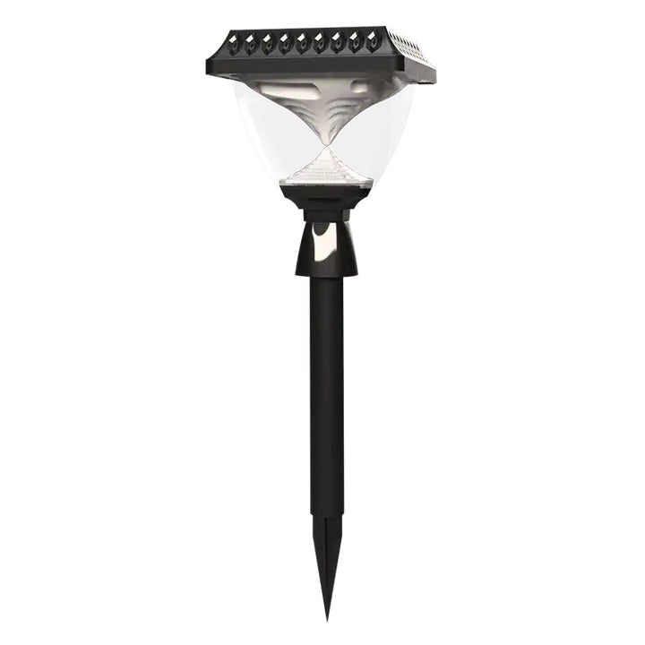 Solar Powered Garden Light RGB + White & Warm White With Remote Control