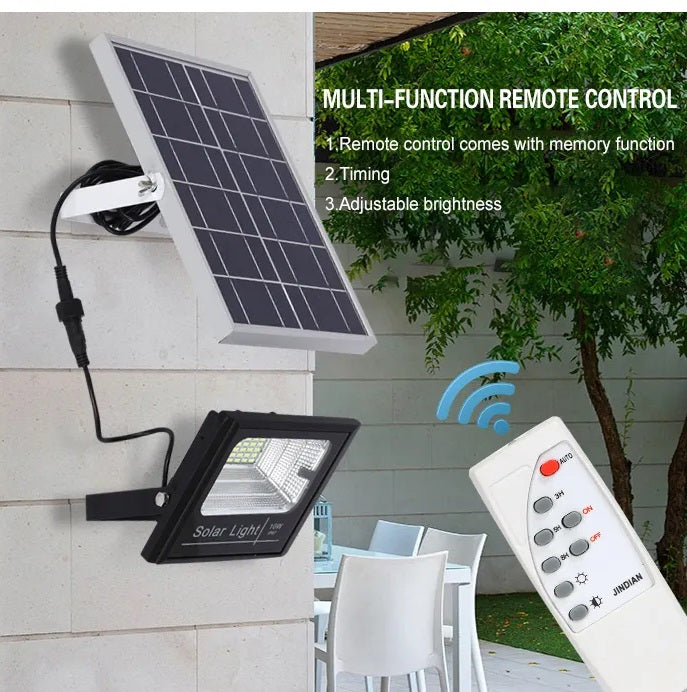 800W Solar Powered Floodlight With Remote Control