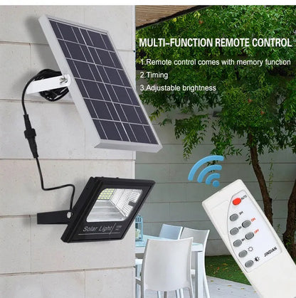 800W Solar Powered Floodlight With Remote Control