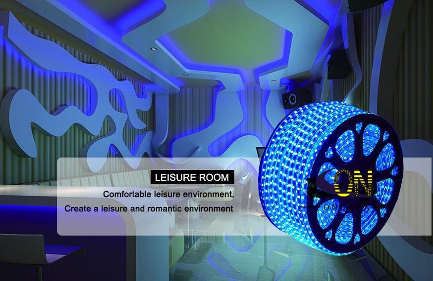 RGB LED 100M Roll Strip Light 6MM For Home, Bar ,Decoration