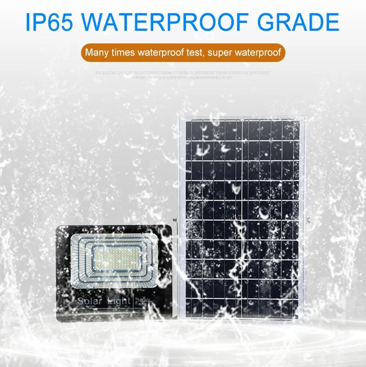 800W Solar Powered Floodlight With Remote Control
